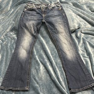 Vintage Miss Me signature bootcut jeans. 29 in waist 30 in inseam.